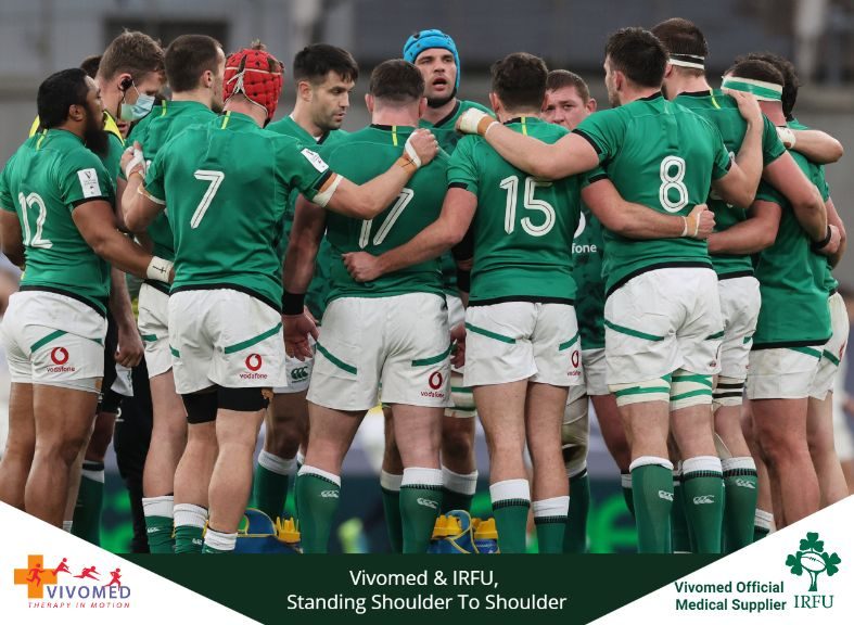 Vivomed Official Medical Supplier to the IRFU