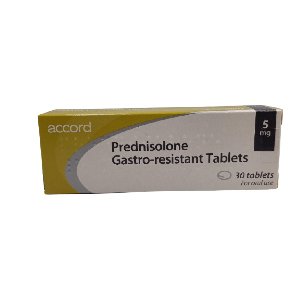 PREDNISOLONE E/C 5MG TABS (30)