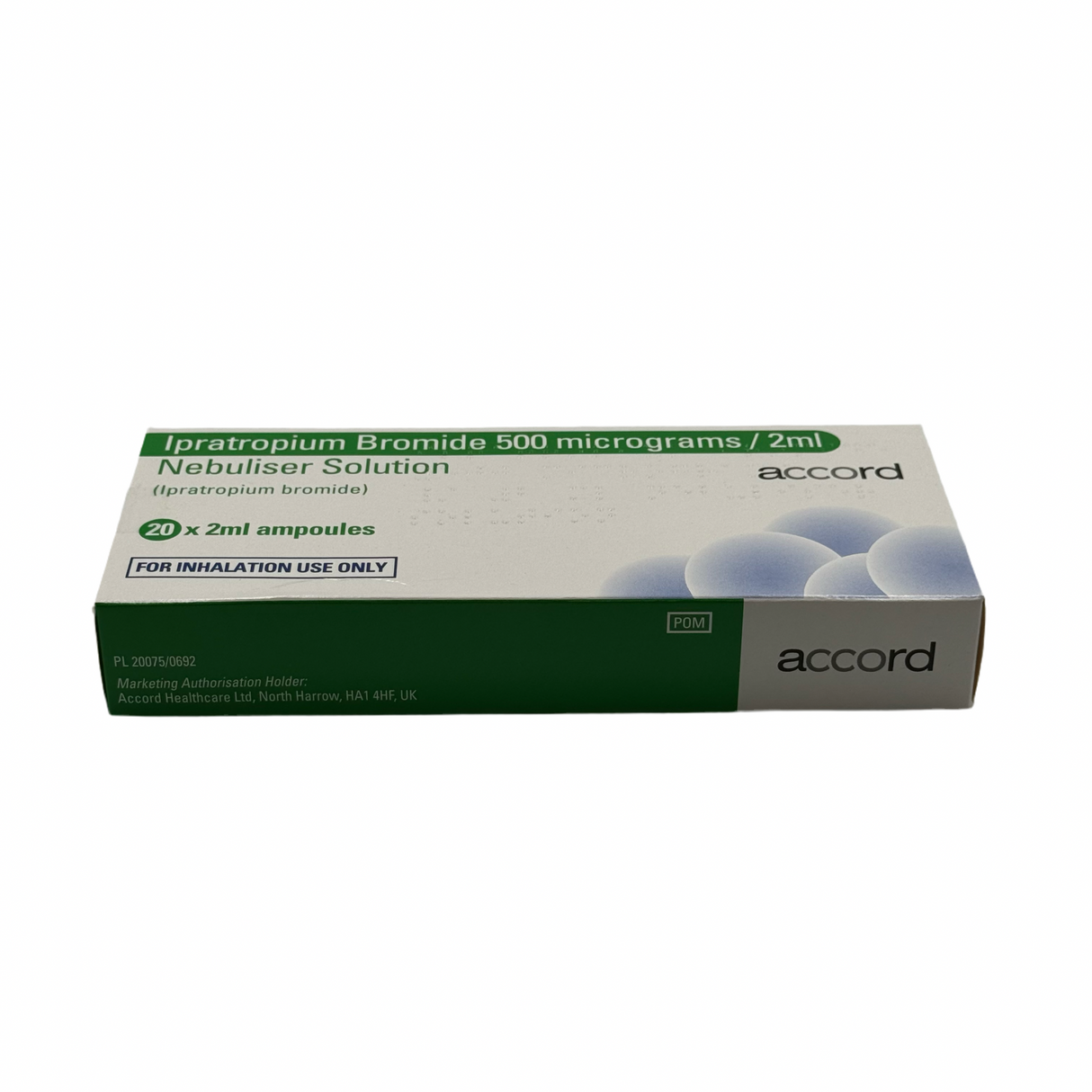 IPRATROPIUM INHL SOL AMP 500mcg/2ml (20)