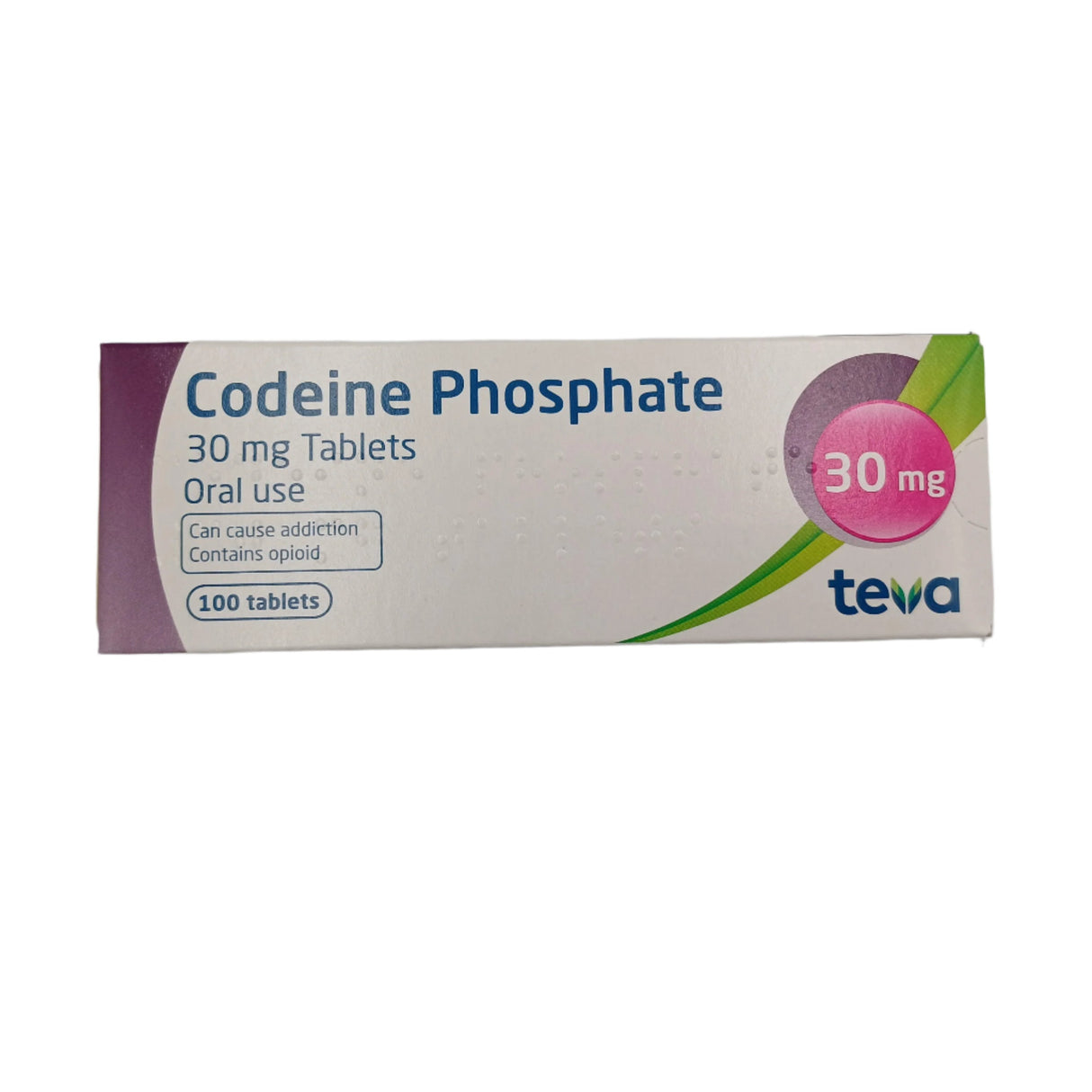 CODEINE PHOSPHATE TAB 30MG (100)