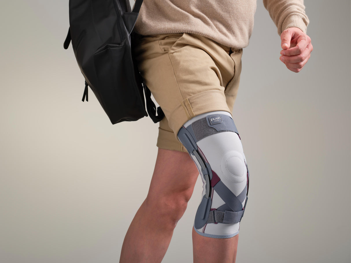 Push Braces Med Hinged Knee Brace