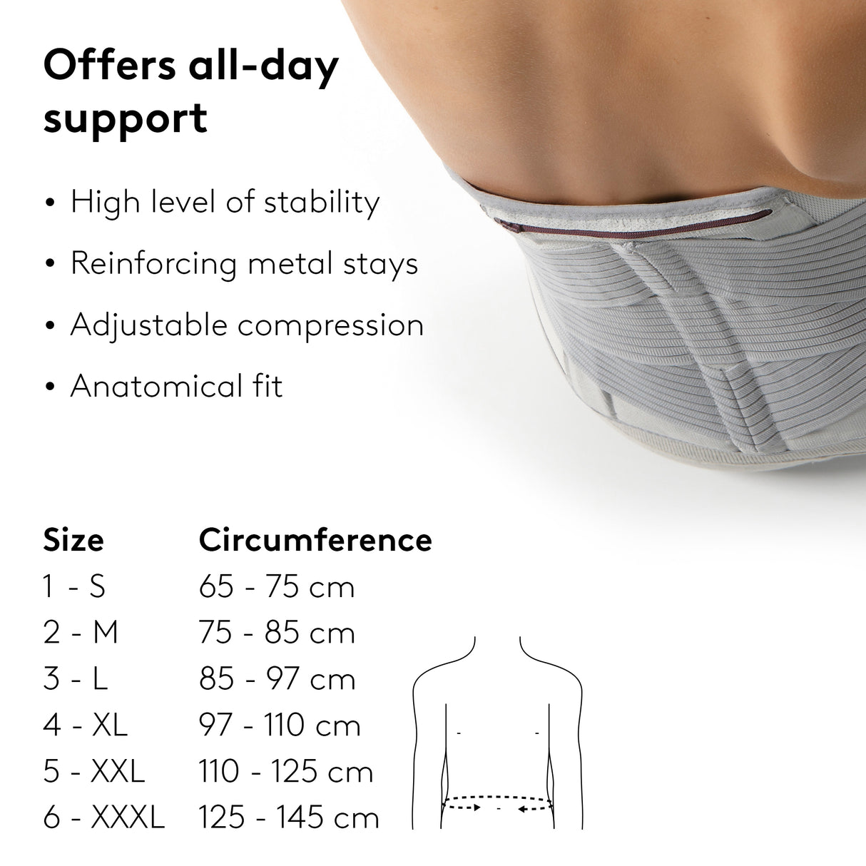Push Braces Med Back Brace