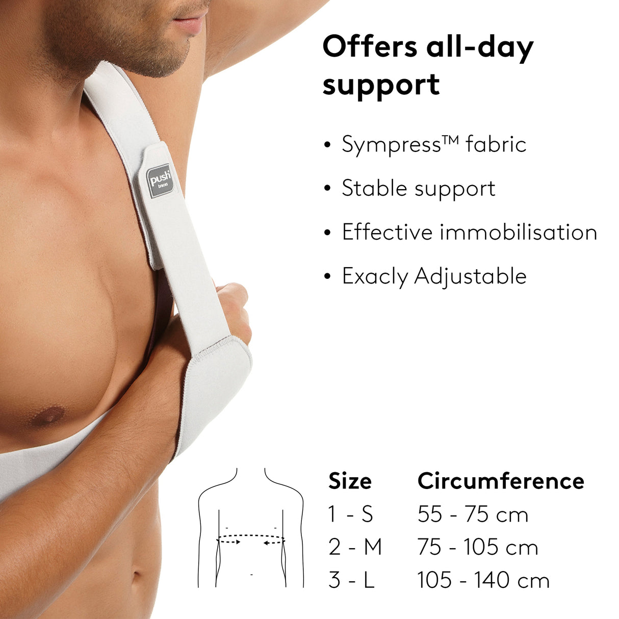 Push Braces Med Shoulder Brace Plus
