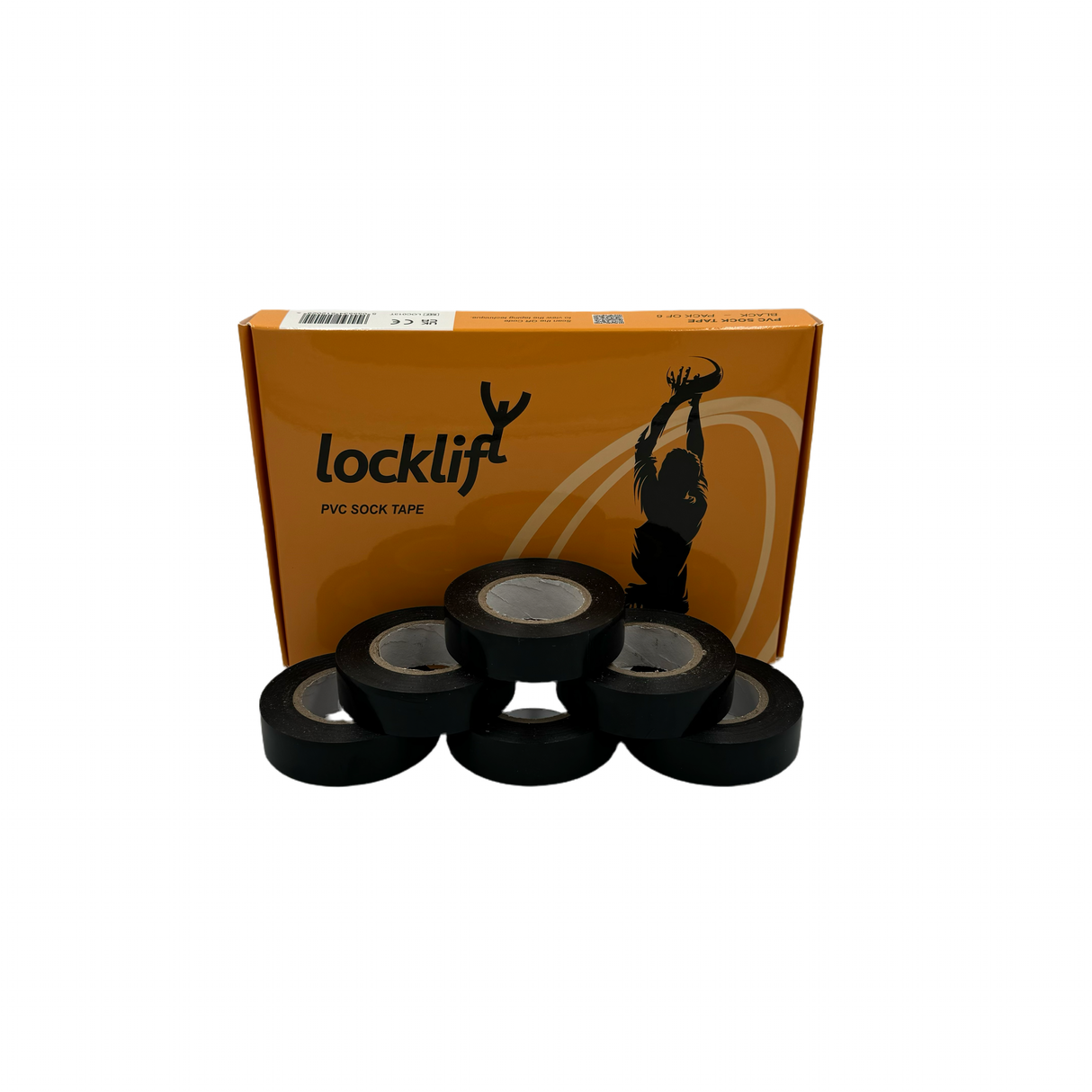 locklift sock tape - 6 rolls of locklift pvc sock tape