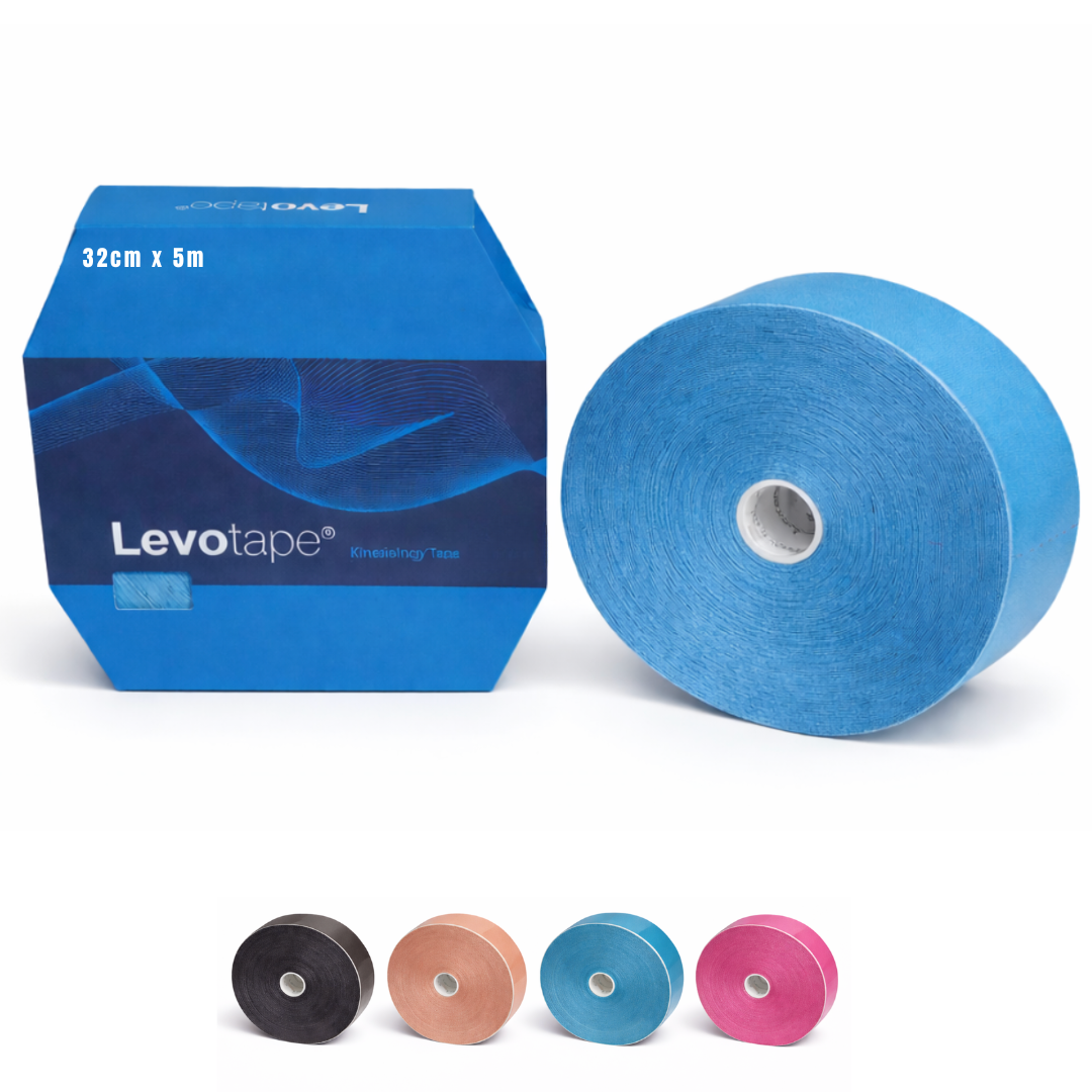 Levotape Kinesiology Tape Clinic Roll 32m x 5cm – Professional Sports Physio Tape