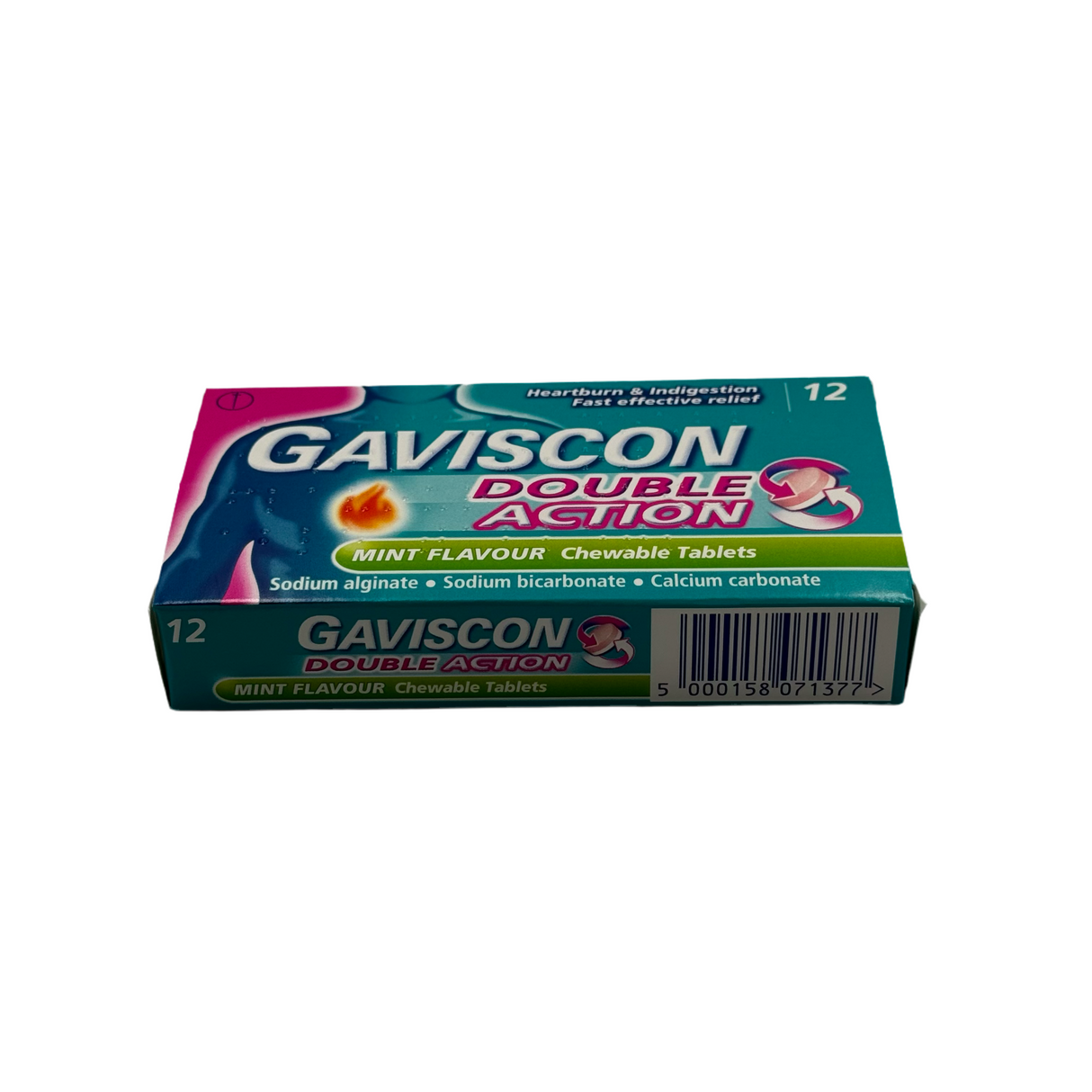 GAVISCON DOUBLE ACTION TABS (12)