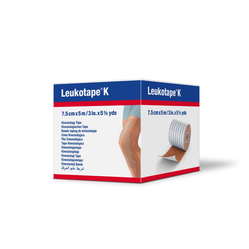 Leukotape K Kinesiology Tape 7.5cm x 5m
