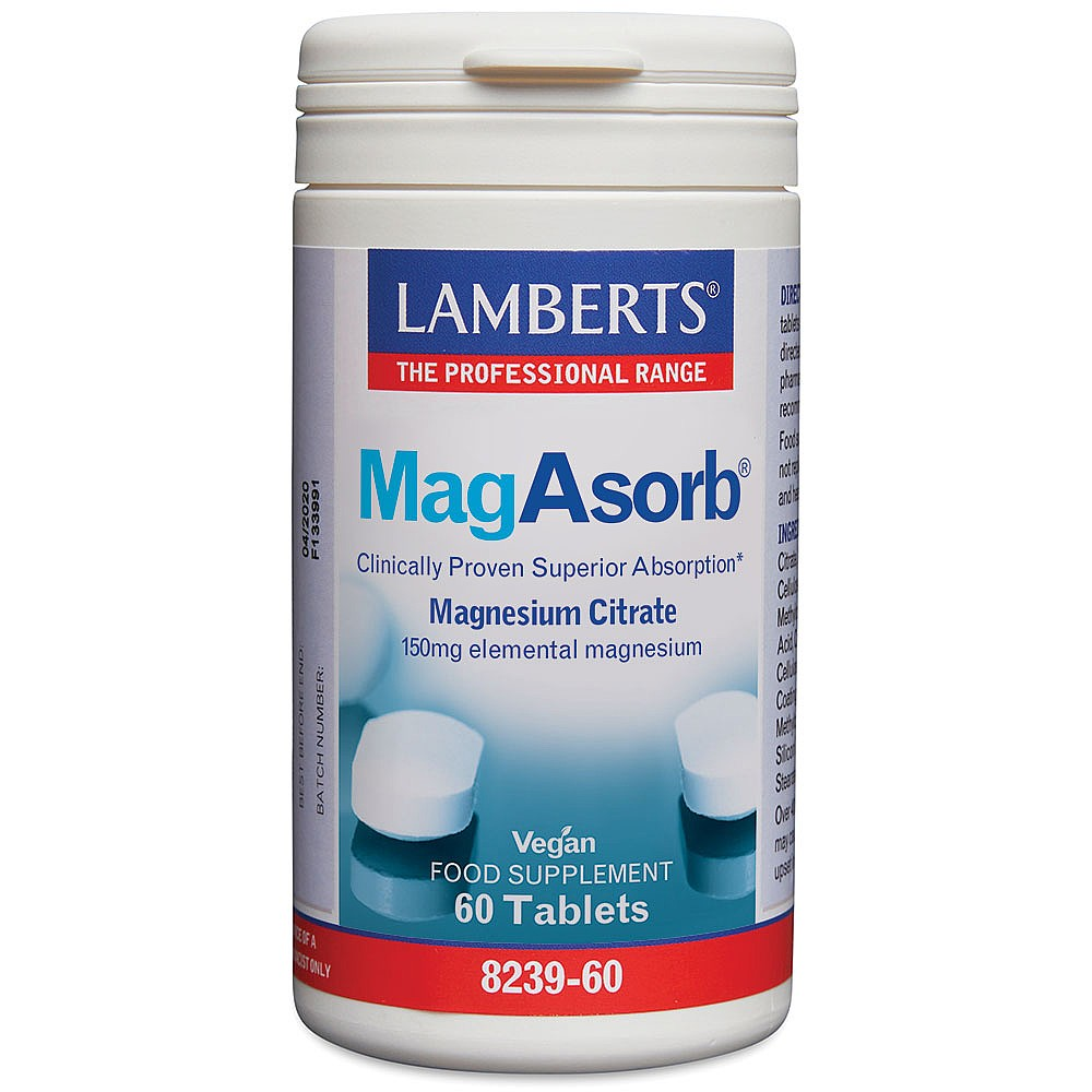 Lamberts MagAsorb® Magnesium 150mg as Citrate