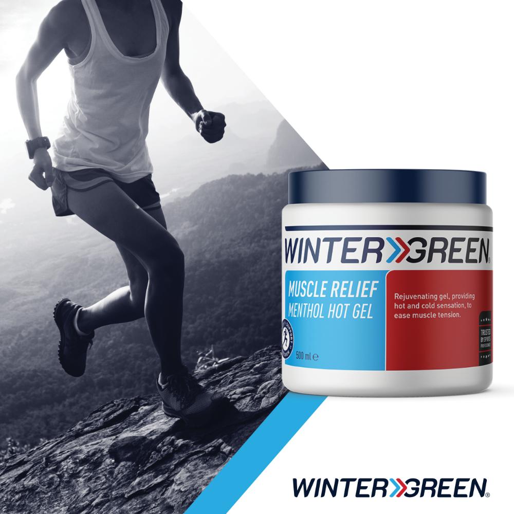 Wintergreen Muscle Relief Menthol Hot Gel