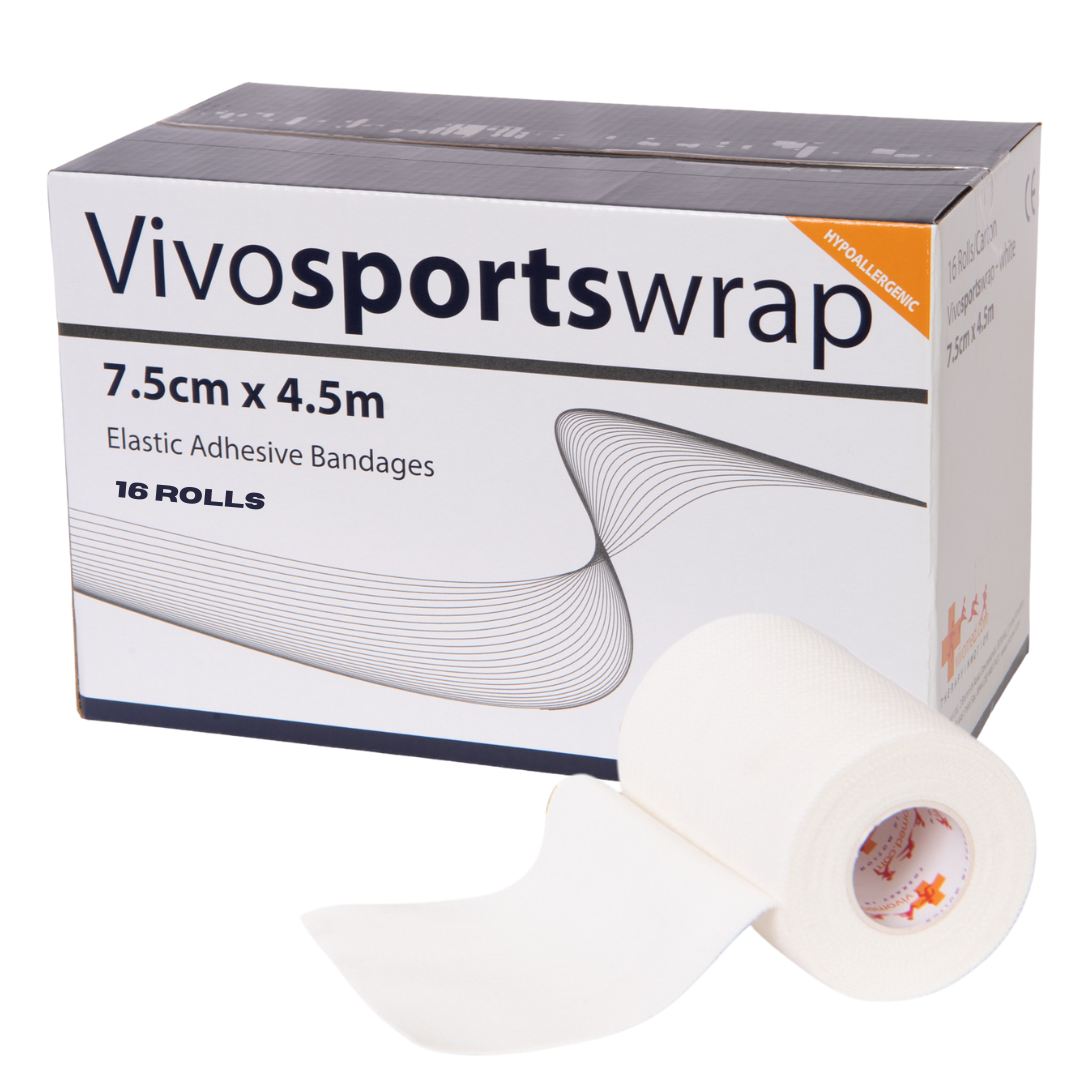 Vivomed Vivo Sports Wrap Elastic Adhesive Bandage