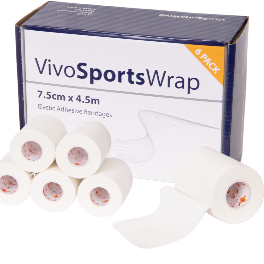 Vivomed Vivo Sports Wrap Elastic Adhesive Bandage