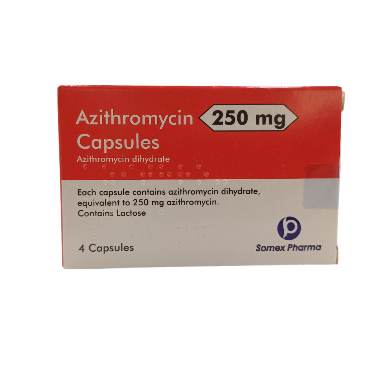 AZITHROMYCIN CAP 250MG (4)