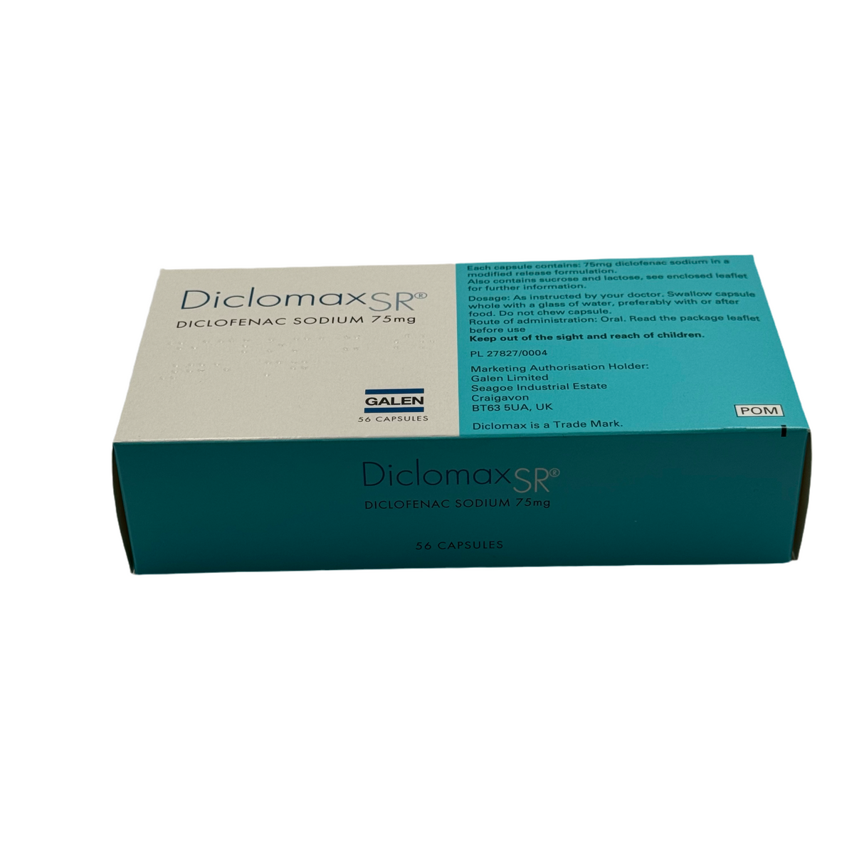 DICLOMAX (diclofenac) CAP SR 75MG (56)