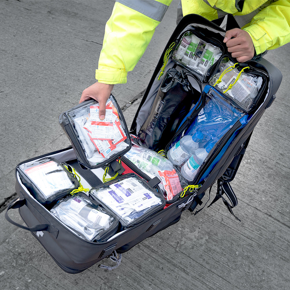 Aero Tactical Trauma Medical Bergen - complete or empty bag with pouches