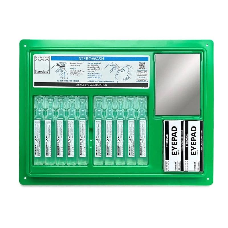Sterowash 20ml Eyewash Station – Complete
