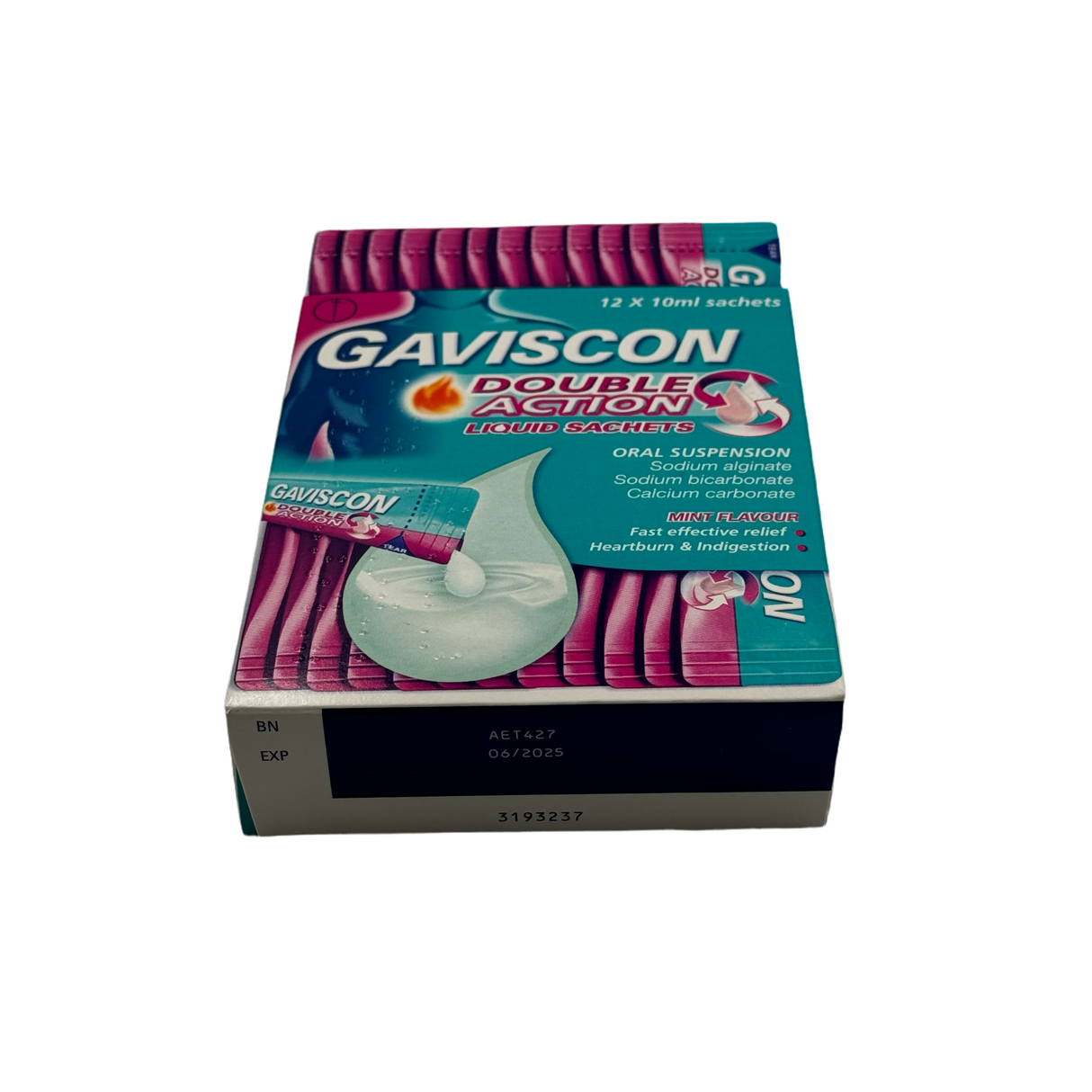 GAVISCON DOUBLE ACTION LIQUID SACHETS (12)