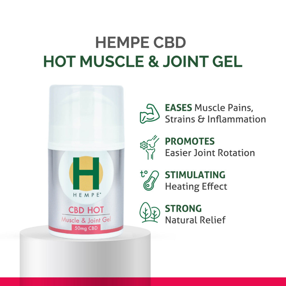 HEMPE Hot Muscle & Joint Gel 50ml