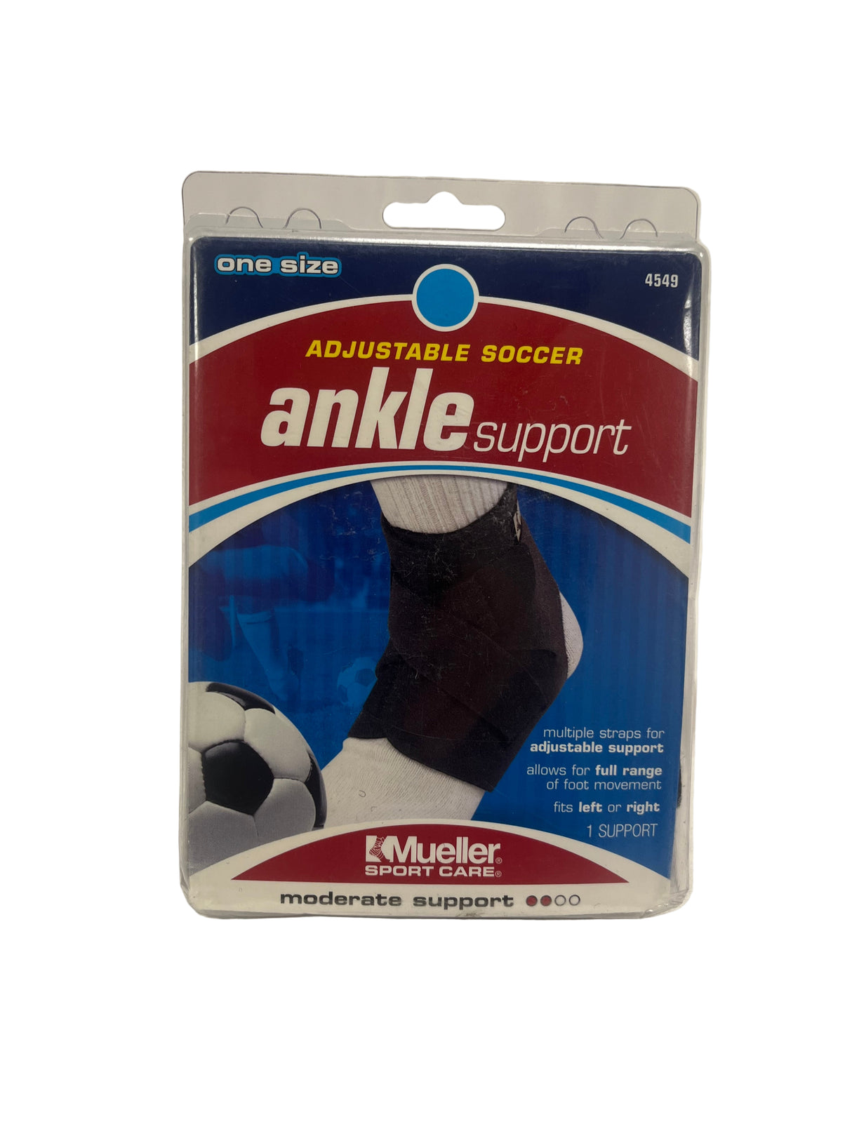 Mueller Soccer Adjustable Ankle Support One Size
