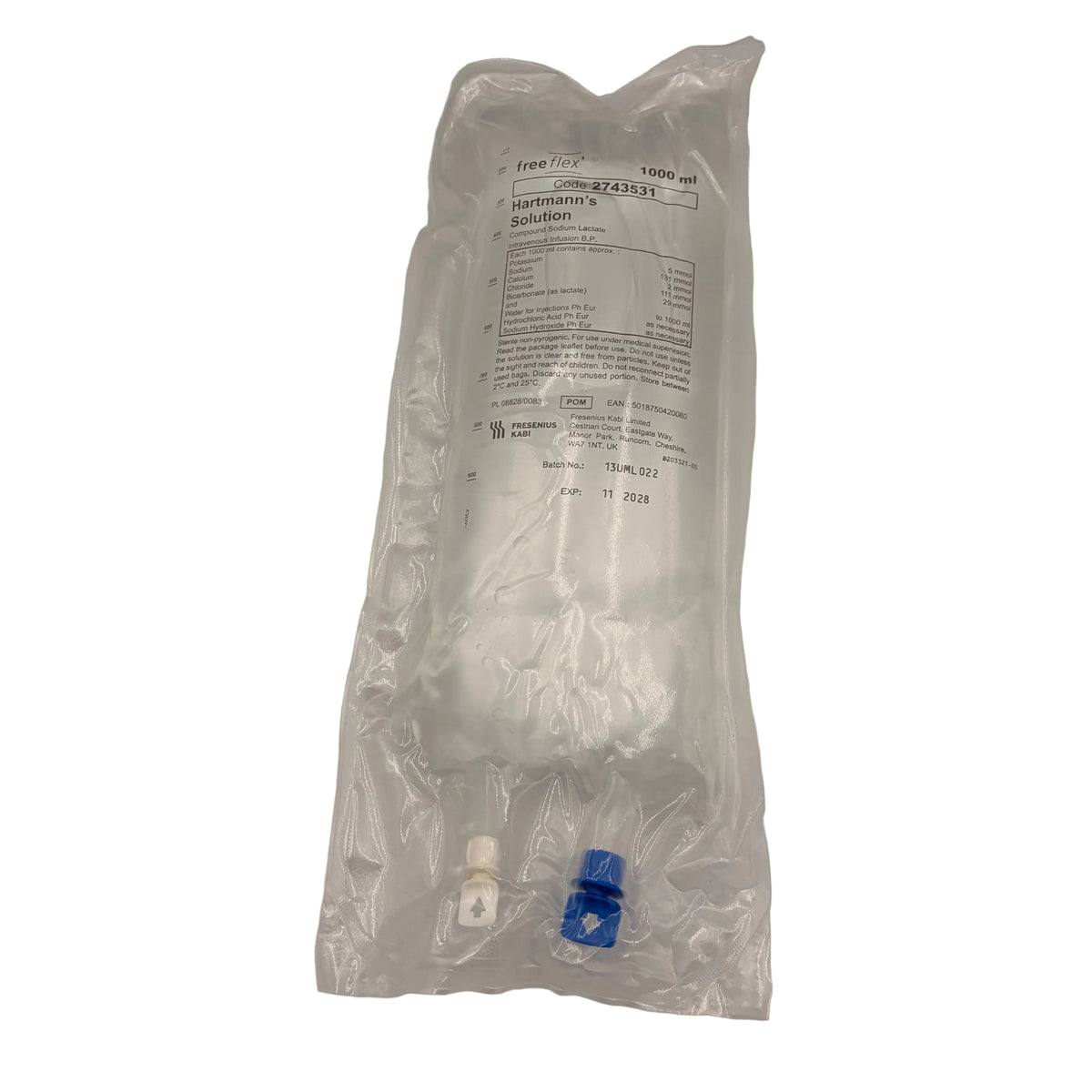 HARTMANN'S SOLUTION (Compound Sod Lactate) (1L)
