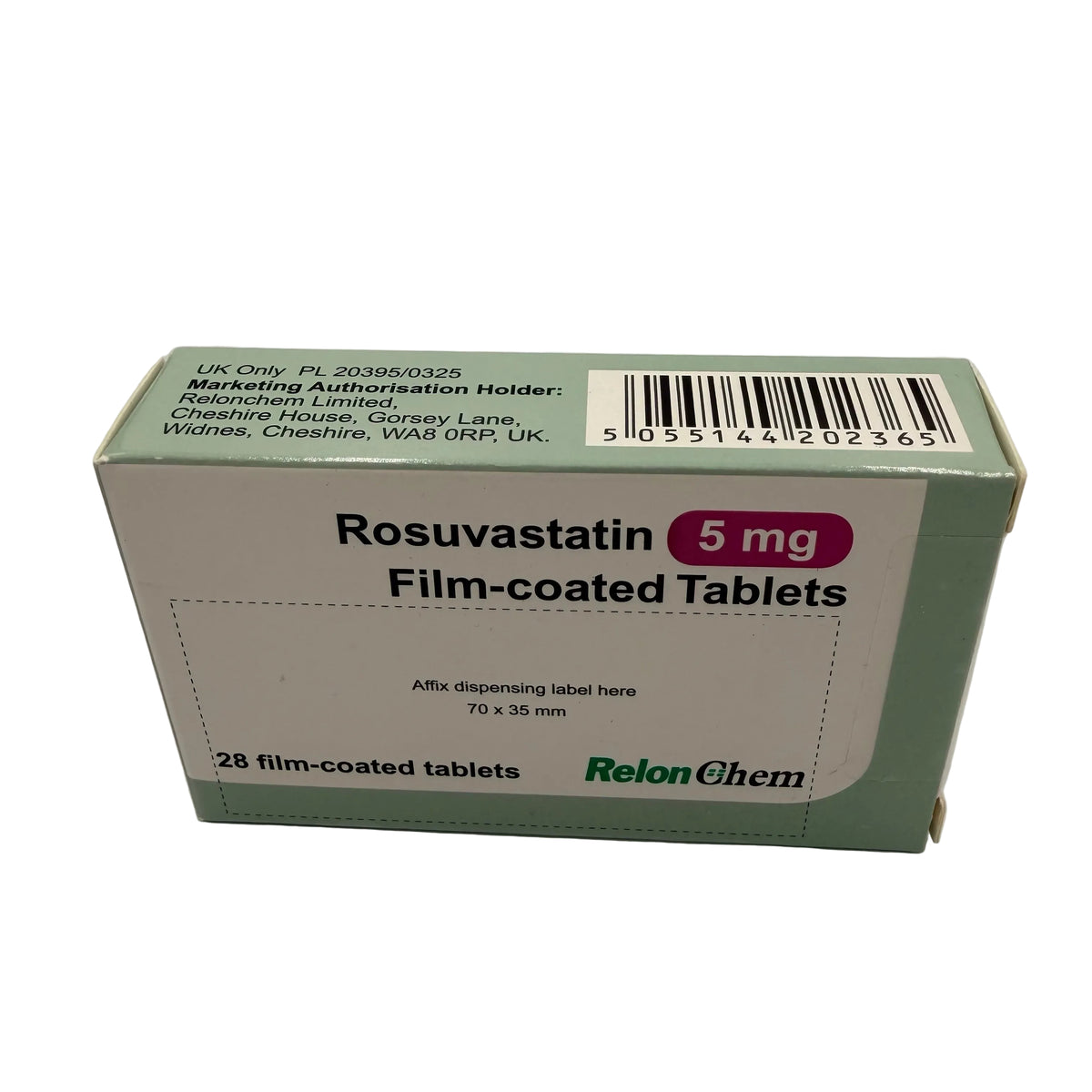 ROSUVASTATIN TAB 5MG (28)