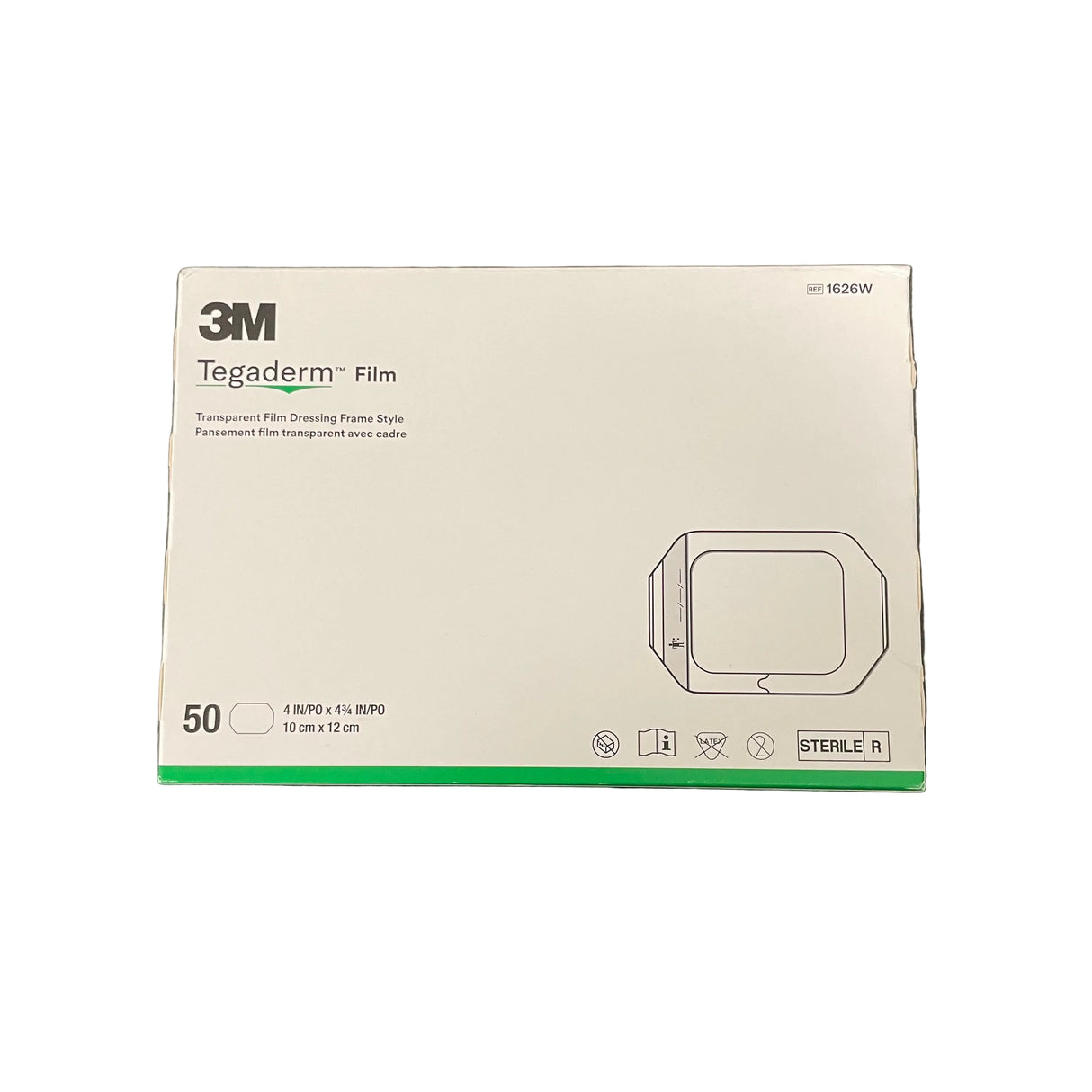 TEGADERM FILM DRESSING 10CMX12CM (50)