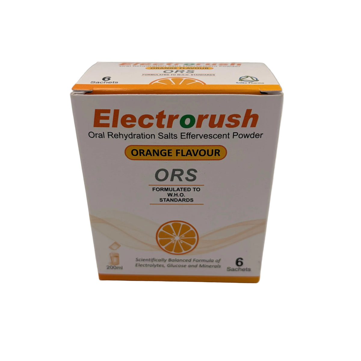 ELECTRORUSH ORS ORANGE SACHETS (6)