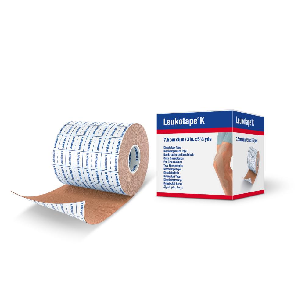 Leukotape K Kinesiology Tape 7.5cm x 5m