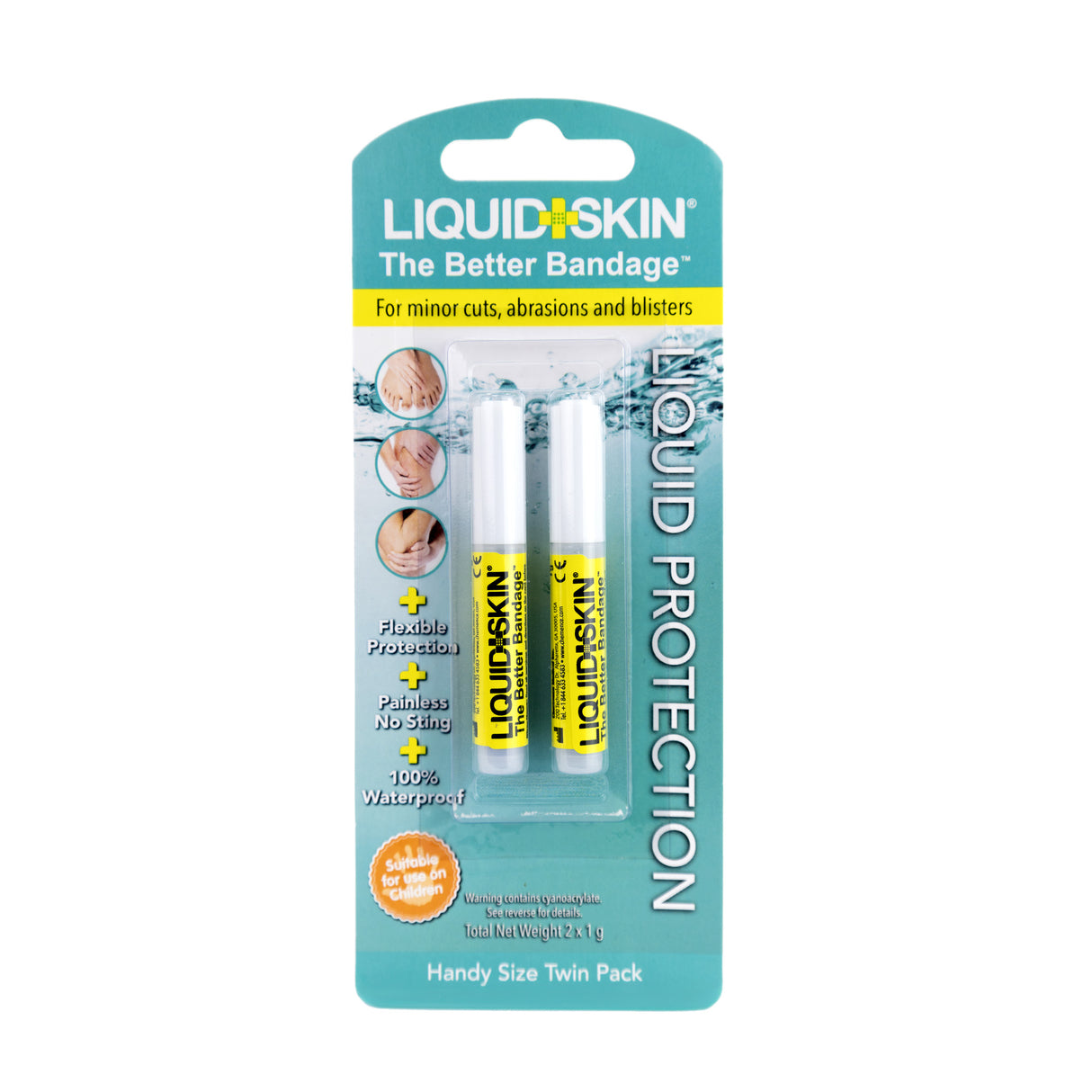 LiquidSkin® – Liquid bandage for minor cuts and blisters
