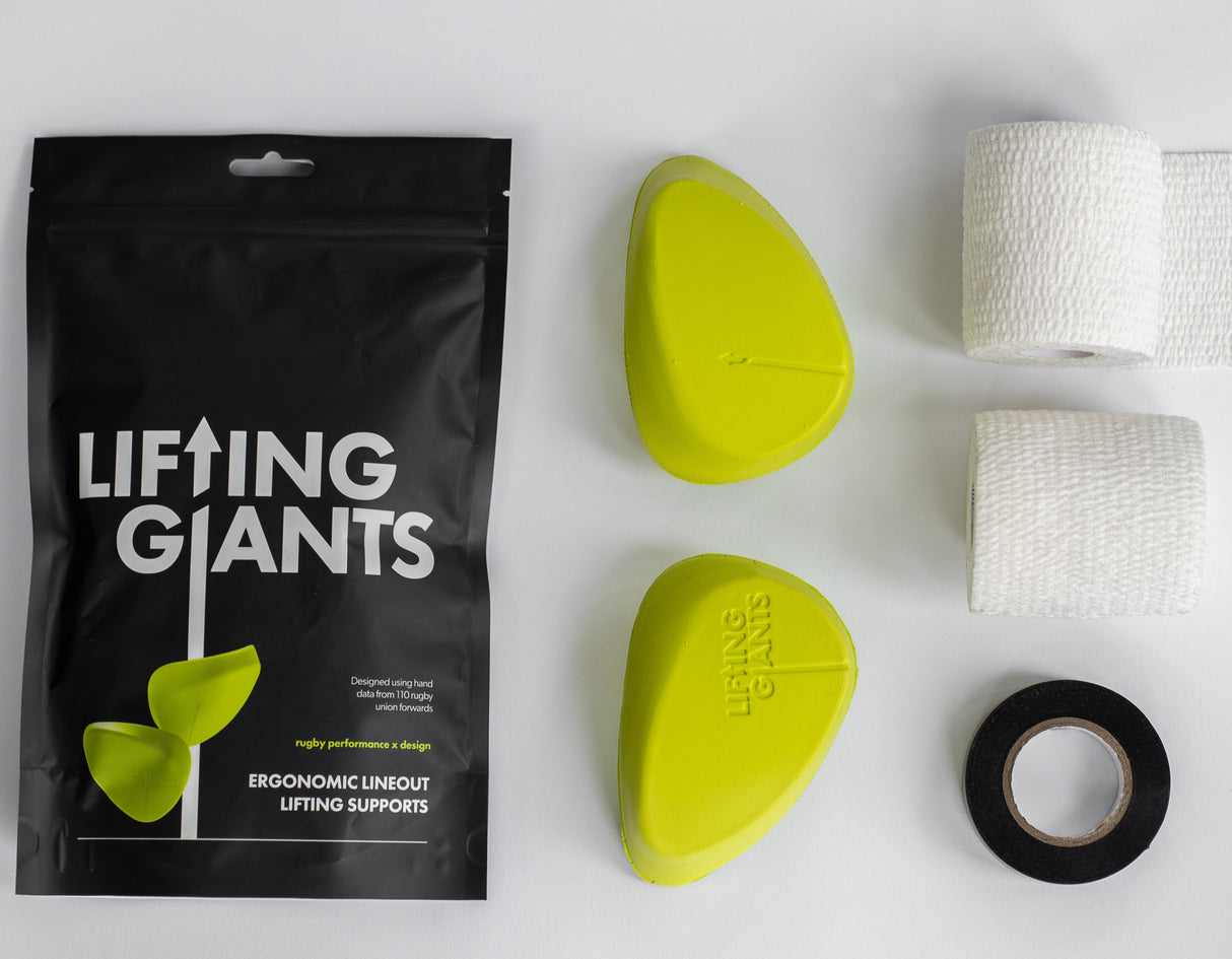 Lifting Giants Rugby Lineout Lifting Blocks and Vivolight Taping Bundle