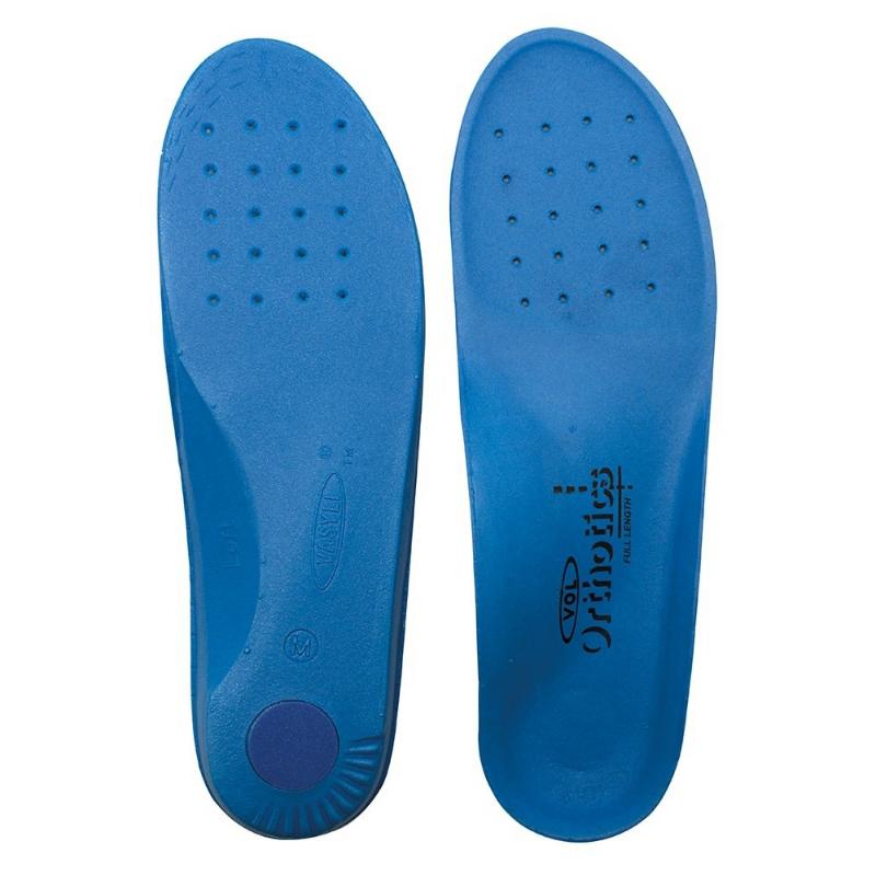 Vasyli Footprint Blue Full Length Orthotics