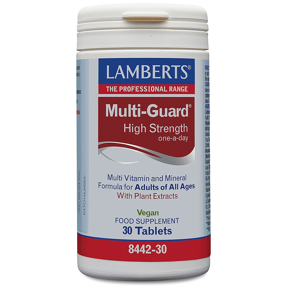 Lamberts Multi-Guard® High potency one-a-day Multi Vitamin & Minerals - 30 Tablets