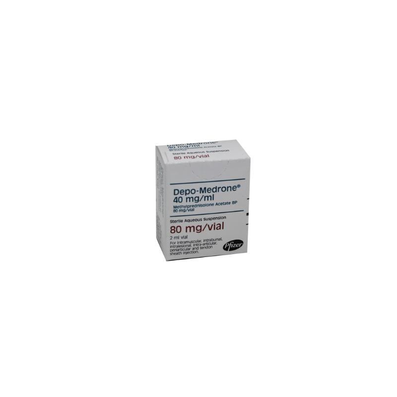DEPO-MEDRONE (methylprednisolone) 40MG/ML VIAL (2ML)