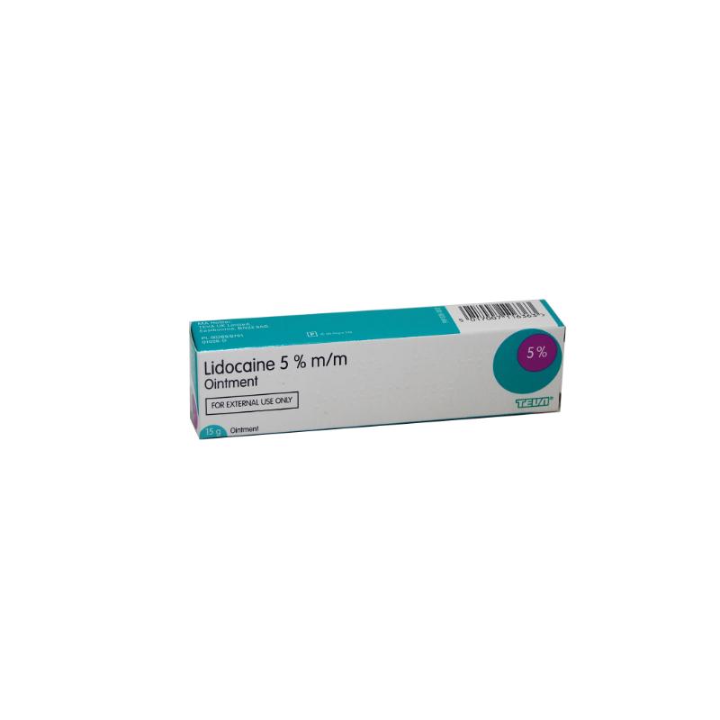 LIDOCAINE OINTMENT 5% (15G)