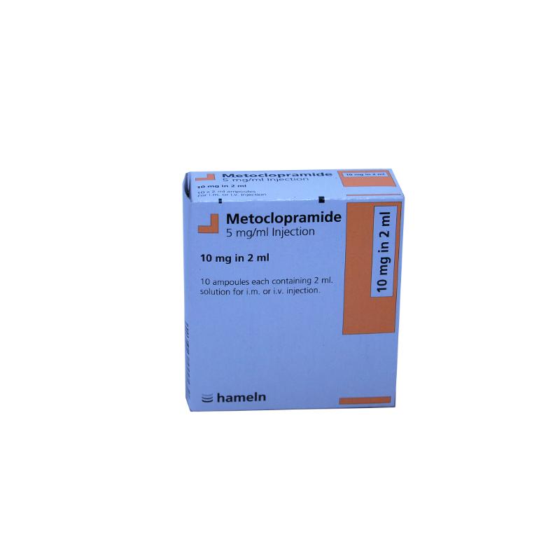 METOCLOPRAMIDE INJ 10MG/2ML (10)