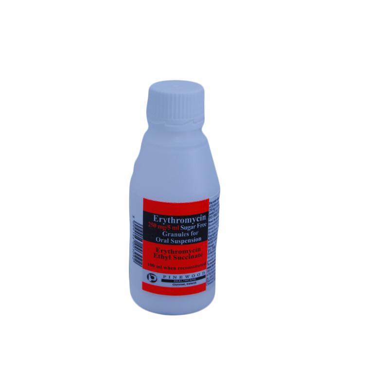ERYTHROMYCIN SUS 250MG/5ML SF (100ML)