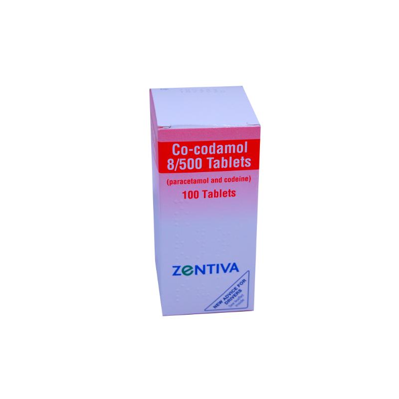 CO-CODAMOL TAB 8/500MG (100)
