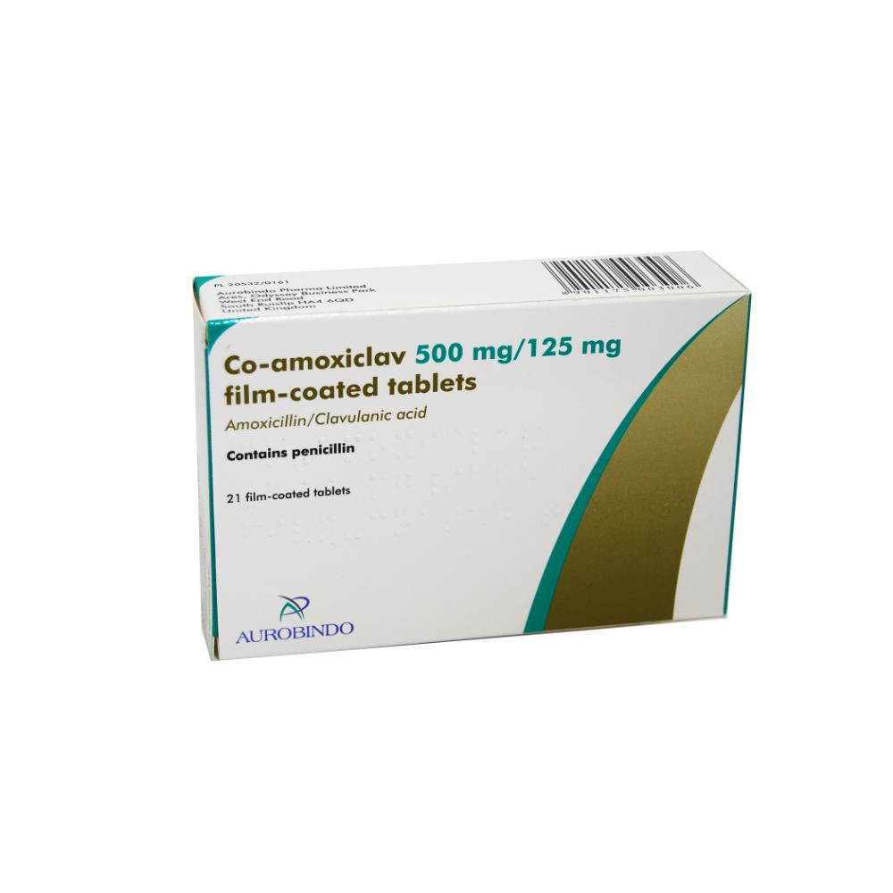 CO-AMOXICLAV TAB 625MG (21)