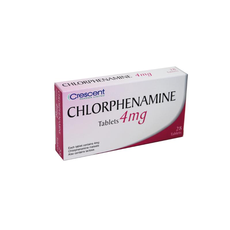CHLORPHENAMINE TAB 4MG (28)