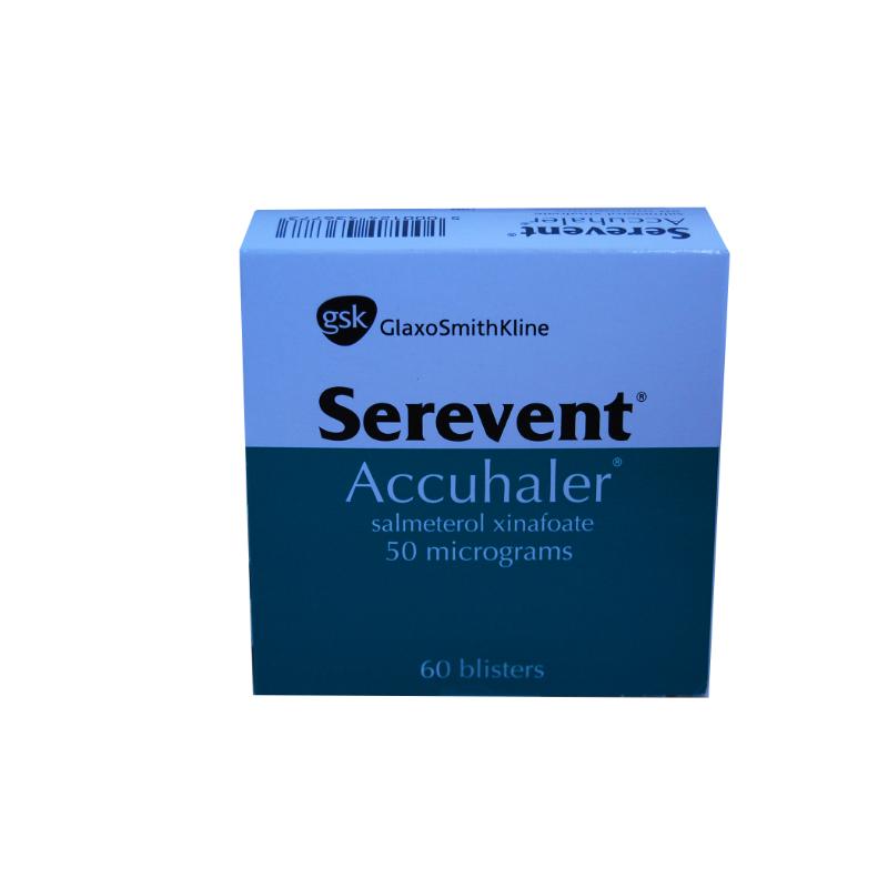 SEROVENT ACCUHALER 50MCG (60)
