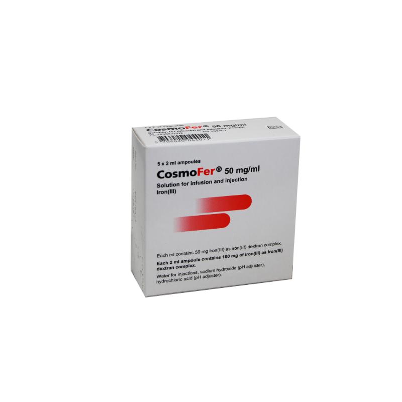 COSMOFER 100MG/AMP (5 x 2ml)