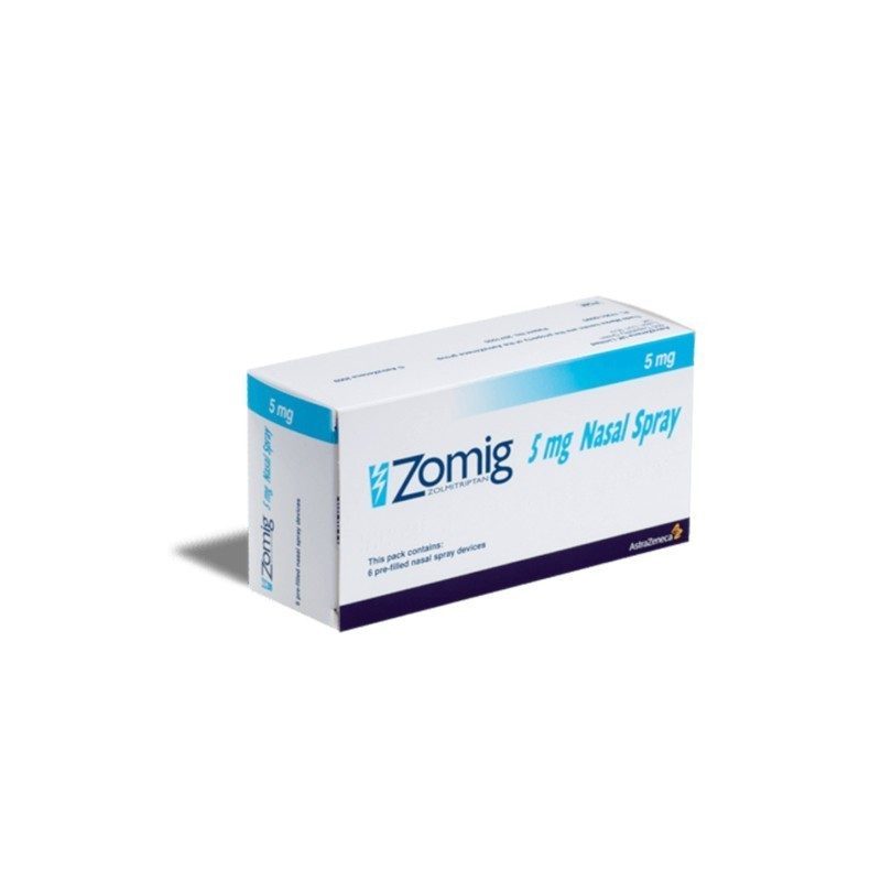 ZOMIG NASAL SPRAY (zolmitriptan) 5MG/0.1ML (6 SPRAY UNIT)