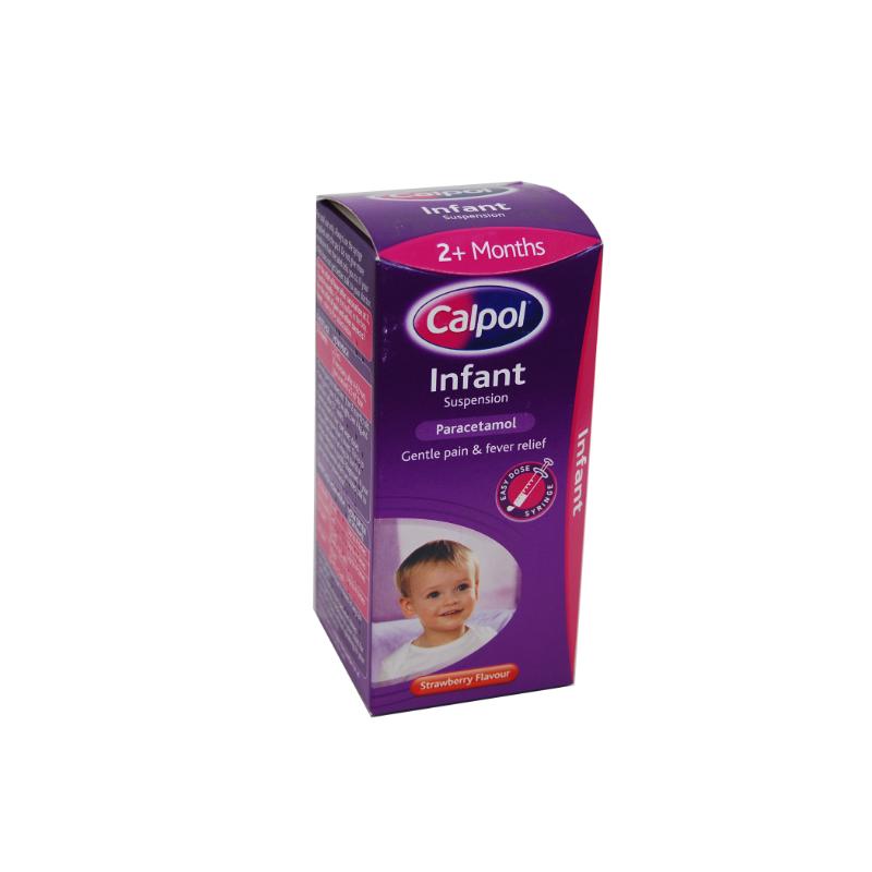 CALPOL (paracetamol) INFANT SUSP S/FREE (100mL)