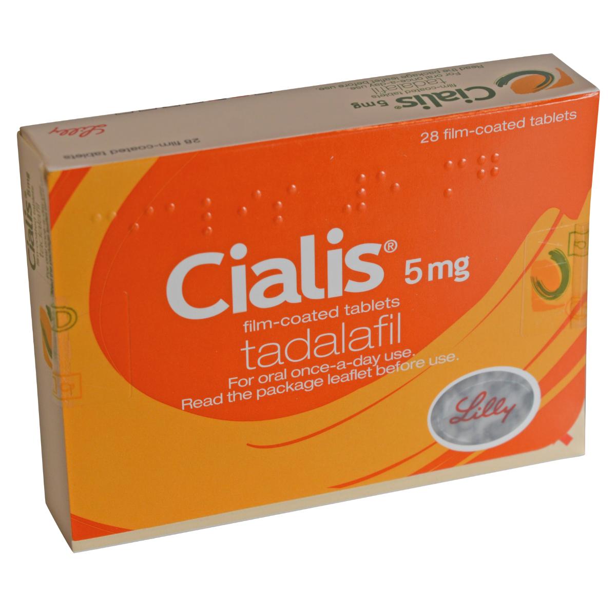 CIALIS (tadalafil) TAB 5MG (28)