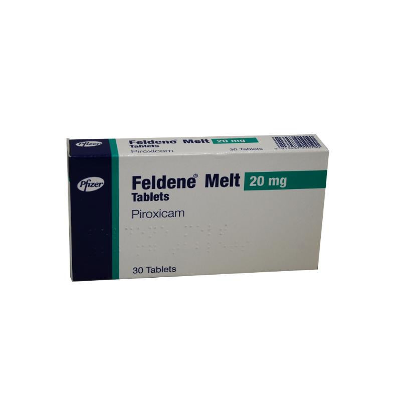 FELDENE (piroxicam) MELT TAB 20MG (30)