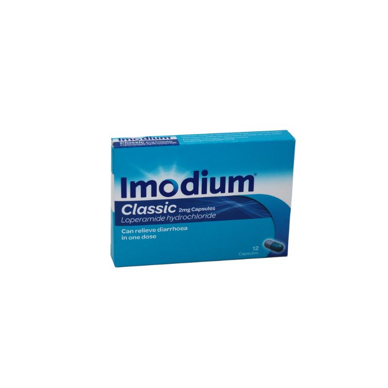 IMODIUM (loperamide hydrochloride) CLASSIC CAP 2MG (12S)