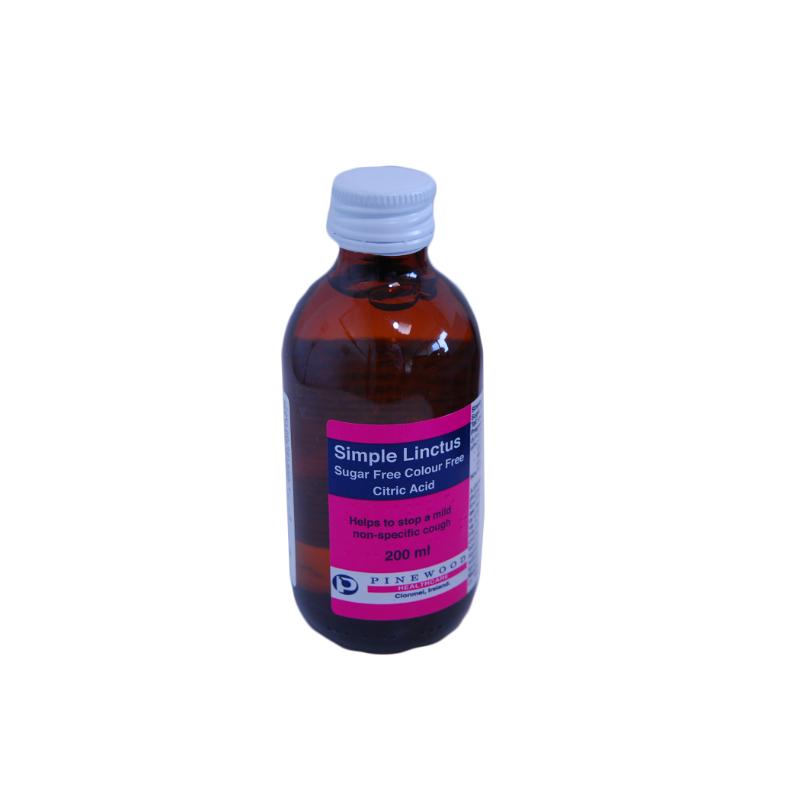 SIMPLE LINCTUS S/FREE (200ML)