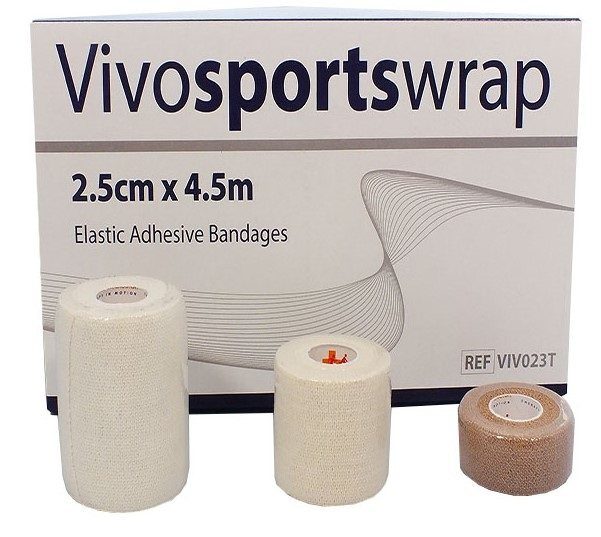 Vivomed Vivo Sports Wrap Elastic Adhesive Bandage