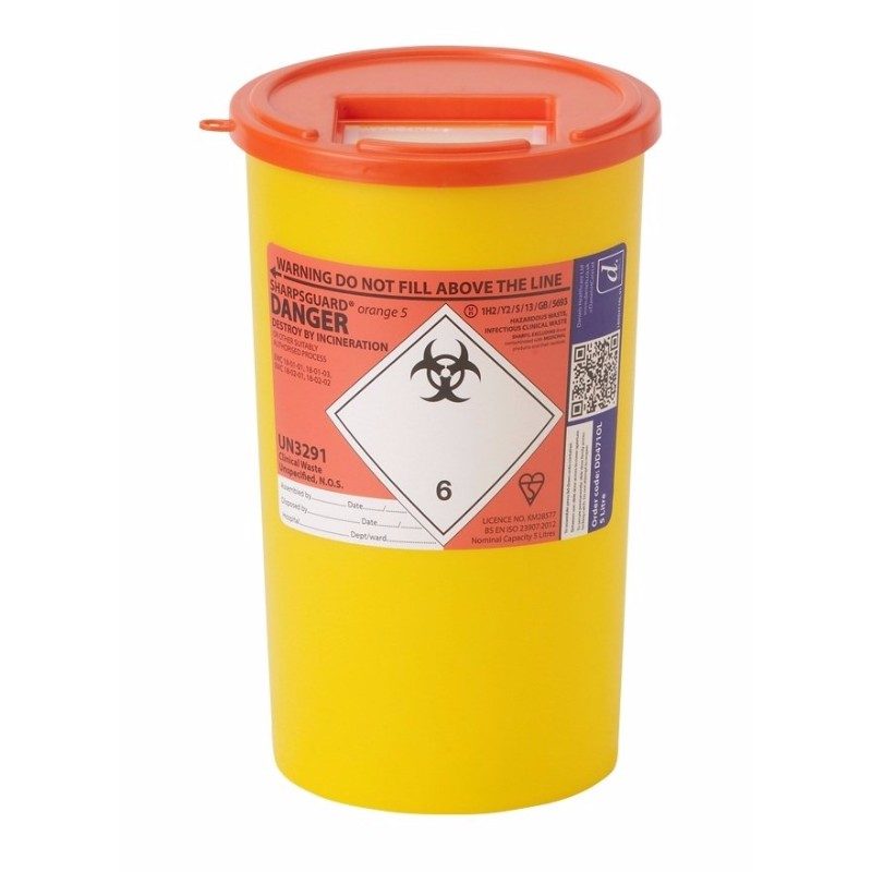Daniels SHARPSGUARD Sharps Bins