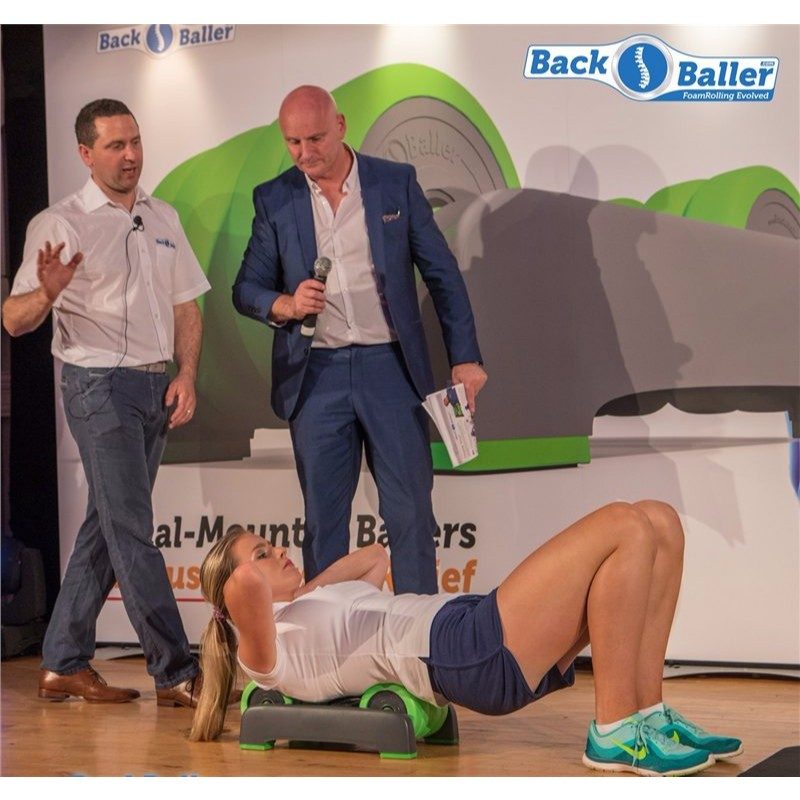 BackBaller Dual mounted foam roller