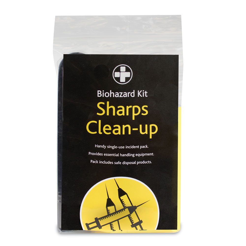 Reliance Medical Bio Hazard Sharps Clean-Up Kit